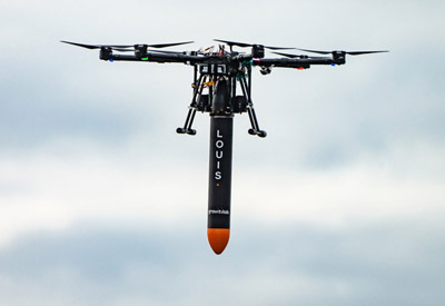 Micro-Schwerkraft-Fallversuche mit Drohne