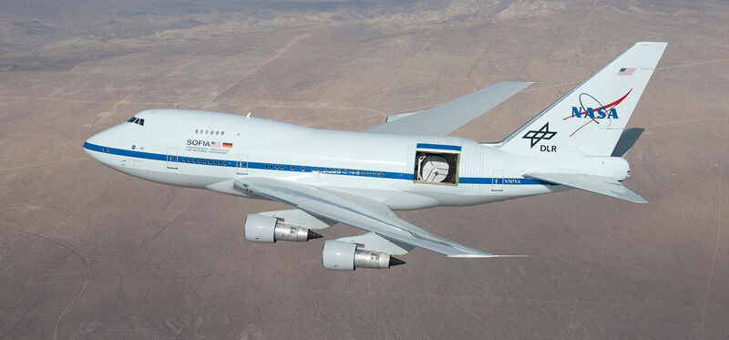 sofia 747 nasa c thomas