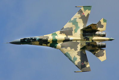 Kampfjets Suchoi Su-35 für den Iran