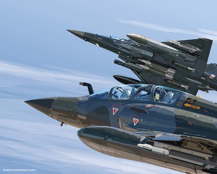 Dassault liefert verbesserte Mirage 2000D aus