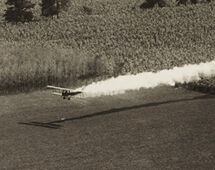 Vor 100 Jahren flog in den USA erstmals ein Agrarflieger.