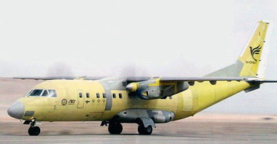 Neue iranische Kopie der An-140 fliegt erstmals
