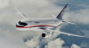 SSJ100 Superjet bald mit russischen Triebwerken