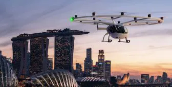 Volocopter als Flugtaxi in Singapur