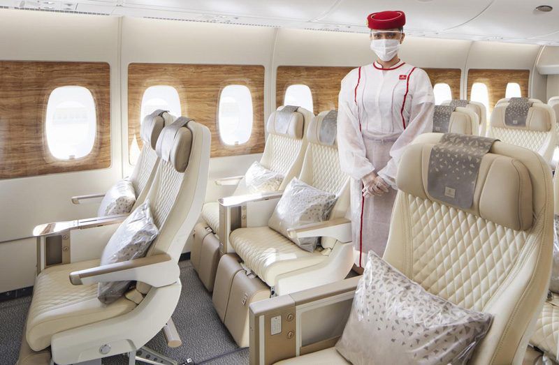 airbus a380 emirates cabin