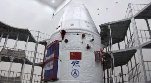 Chinas neues Raumschiff vor dem Erstflug