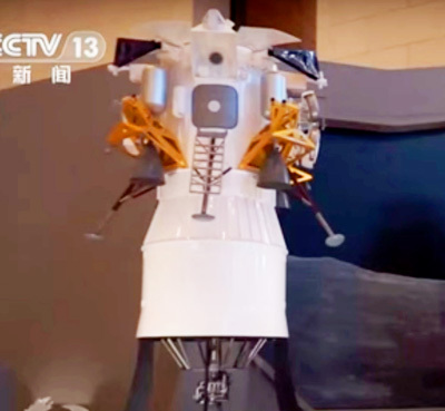 China enthüllt Projekt eines bemannten Mondlanders