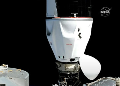 Dragon-Kapsel mit Crew-4 auf der ISS eingetroffen