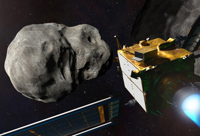 Asteroid Dimorphos von NASA-Sonde getroffen