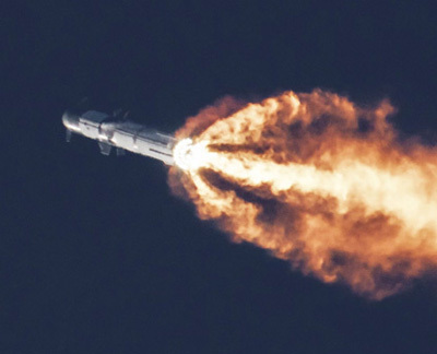 Starship explodiert nach einem Flug von vier Minuten