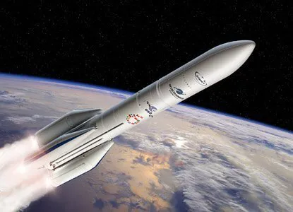 Ariane 6 startet mit 4 Boostern