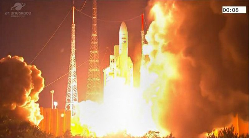 Ariane 5 startet nach sechs Monaten Pause wieder erfolgreich