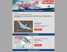Neuer Newsletter der FliegerRevue „Take Off“ startet!