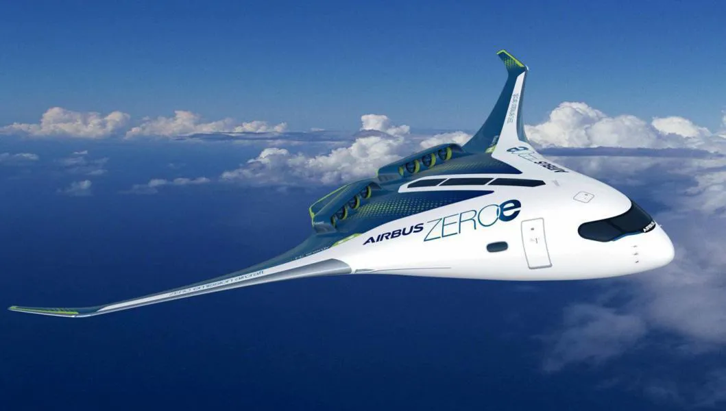Projekt ZEROe von Airbus mit Wasserstoff-Antrieb